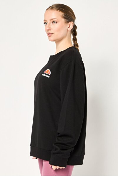 Ellesse Women Sportswear Fit Long Sleeve Outdoor Sweatshirt, Black