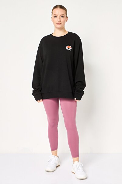Ellesse Women Sportswear Fit Long Sleeve Outdoor Sweatshirt, Black