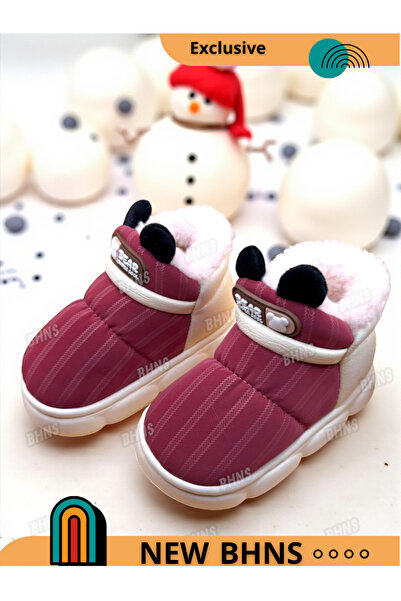 BHNS Children's winter boots, light and comfortable children's winter boots for walking, shoes, school shoes for girls, boys, girls, boys