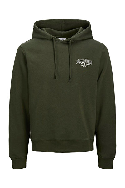 Jack & Jones Jjmakoto Haki Erkek Sweatshirt 12278606