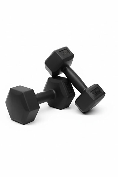 Delta 1.5 KG x 2 Adet Dambıl Plastik Köşeli Dumbell Ağırlığı | Ev & Salon Egzersizleri Güç Antrenmanı