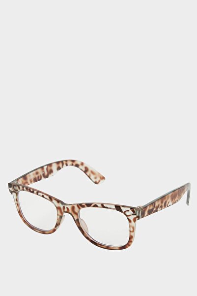 DeFacto Women's Square Patterned Reading Glasses G5237Axns