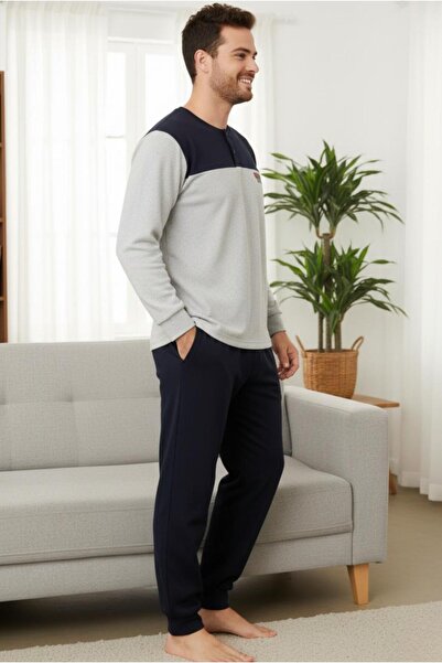 MORRO Comfortable Interlock Winter Soft Men's Home Wear |   Men's Pajama Set