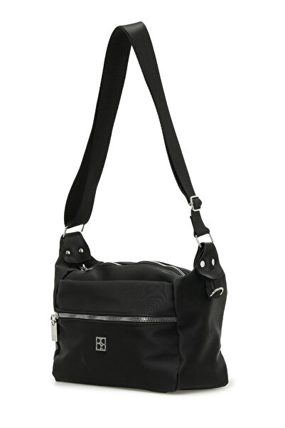 Butigo Μαύρη γυναικεία τσάντα χιαστί STN PRM PSTC CPRZ 5PR