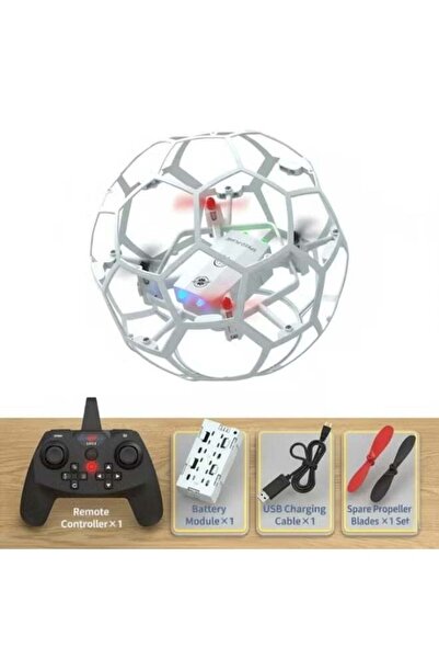 PopZa طائرة احترافية تعمل بالتحكم عن بعد إصدار 2026 كرة قدم مجوفة طائرة بدون ...