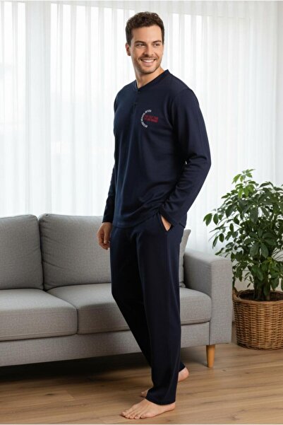 MORRO Comfortable Interlock Winter Soft Men's Home Wear |   Men's Pajama Set