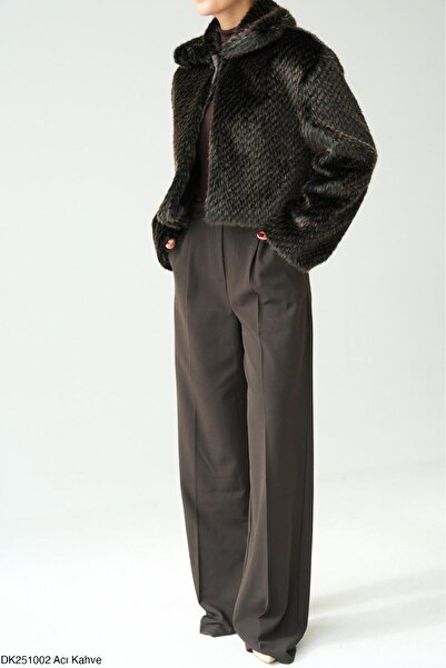 CADDELAMODA Women's Peter Pan collar Lined