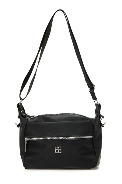 Butigo Μαύρη γυναικεία τσάντα χιαστί STN PRM PSTC CPRZ 5PR