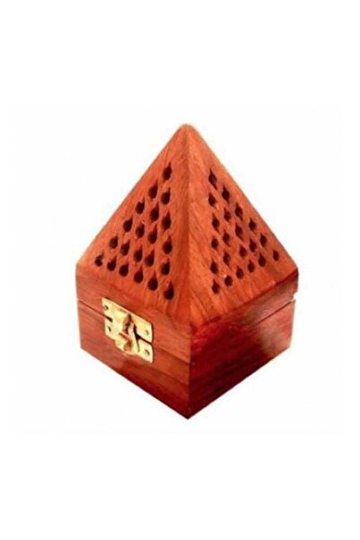 GENERIC4 Wooden Incense Burner Suitable for Indian Incense - Brown