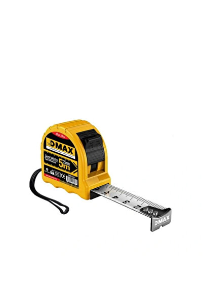 DMAX PROFESYONEL ŞERİT METRE 5 METRE 19MM. - TEKLİ
