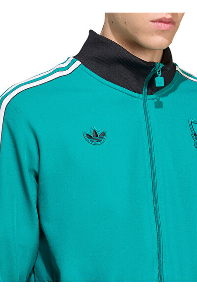 adidas Jw5464 Lfc Icon Tt Turquoise Slim Straight Men's Zip Jacket