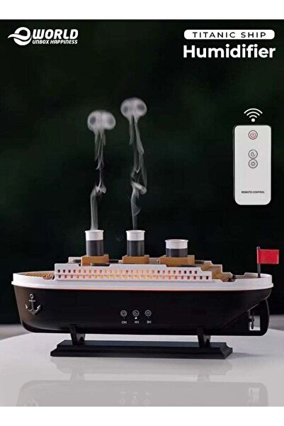 Eworld Titanic Ship Humidifier & Aromatherapy Diffuser (250ml)