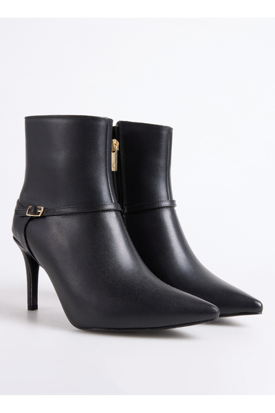 Fabrika Siyah Kadın Topuklu Bot CORIA-COPPET