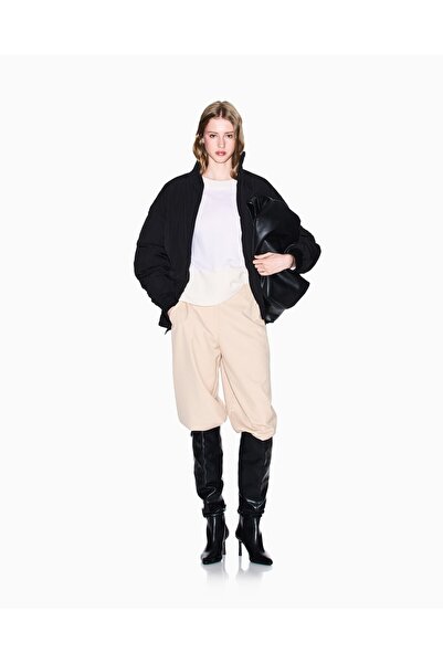 Armani Exchange Women's Organic Cotton Long Sleeve Ecru Sweater Xw000772 Af16602-U1003