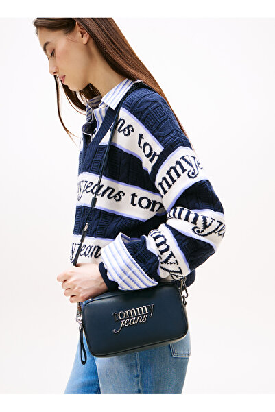Tommy Hilfiger Koyu Mavi Kadın Omuz Çantası AW0AW17897C1G