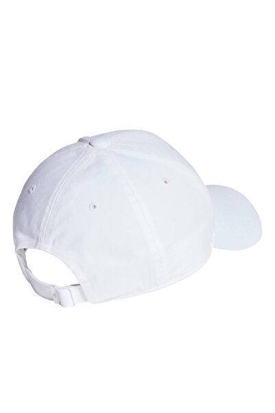 adidas Ib3243 Bball Cap Cot White Unisex Hat