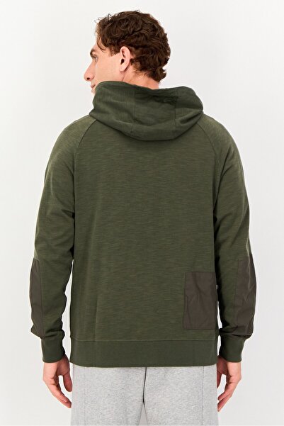 Nike Men Sportswear Fit Long Sleeve Outdoor Hoodie, Dark Olive