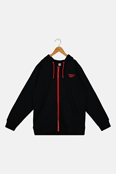 Reebok Kids Boys Sportswear Fit Long Sleeve Outdoor Hoodies, Black