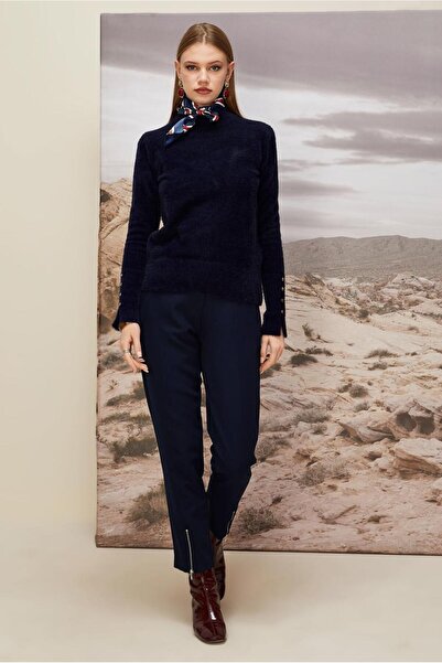 Alvina Zipper Detail Pants 70913