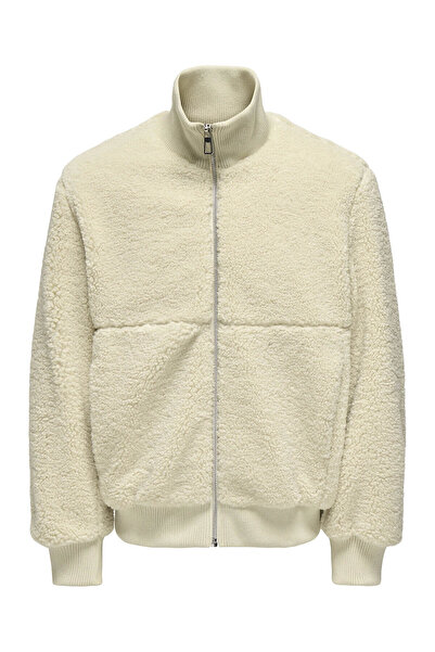 Only & Sons Onsray Sherpa Ekru Erkek Ceket 22034703