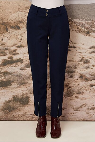 Alvina Zipper Detail Pants 70913