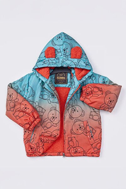 Minigimin Cicileri Teddy Bear Character Printed Boy's Inside Welsoft m Transi...