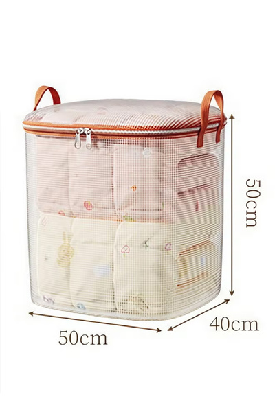Generic Quilt Storage Bag Large Capacity Bags Clothes Storage Organizers Foldable PVC Closet Storage Bag