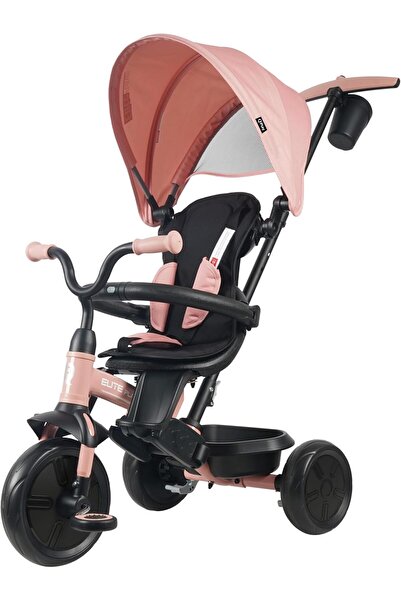 QPLAY Elite Platinum 6-in-1 Tricycle for Kids 10M-6Y+ – Pink