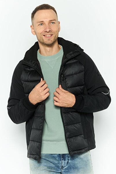 Michael Kors Men Plain Puffer Jacket, Black