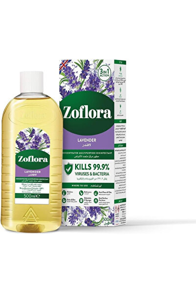Zoflora -مطهر مركز متعدد الأغراض، منظف لجميع الأسطح، برائحة اللافندر الربيعي،...