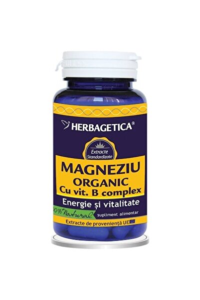 herbagetica Supliment Alimentar Magneziu cu Vitamina B complex Herbagetica, 3...