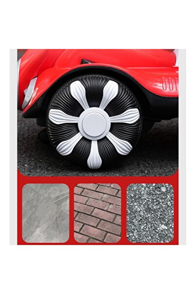 dalip Electric Ride-On Car with Remote Control, 3–6 years, 360° Rear Wheels, Red