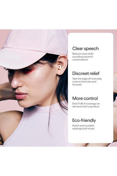 Loop Engage 2 Plus Ear Plugs – Everyday Noise Relief, 16 dB (SNR) + Mute