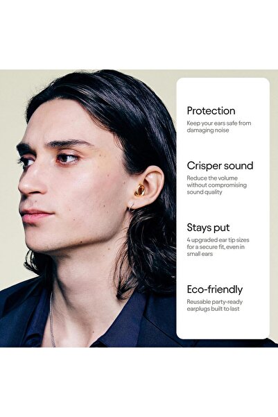 Loop Experience 2 Ear Plugs – Certified Hearing Protection, 17 dB Noise Reduction