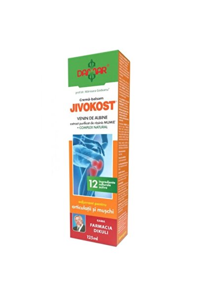 Mumie Jivokost Cream-Balm with Bee Venom, Purified Resin Extract + Complex, 125 ml