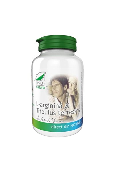 Pro Natura Supliment alimentar L'Arginina & Tribulus, Pro Natura, 60 capsule