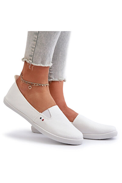 Evento Espadrile albe pentru femei Adrancia 39