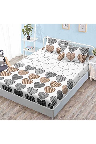 Patul Bed cover with elastic + 2 pillowcases, Finet