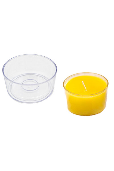 adin tasarım Mum Eritme Kabı 500 ml Mika Mumluk 5 Adet Mum Kabı Mum Yapım Seti Yılbaşı Mum Seti