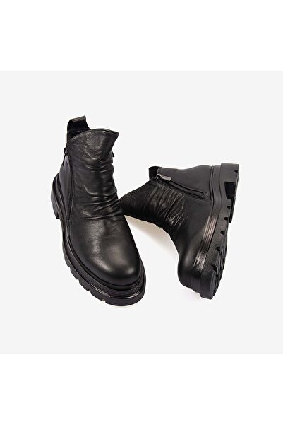 KEMAL TANCA Genuine Leather Women's Boots T801