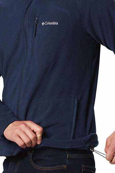Columbia Men's Fast Trek Ii Full Zip Fleece Top - Navy Blue