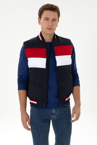 U.S. Polo Assn. Men's Navy Blue Vest 50310316-Vr033