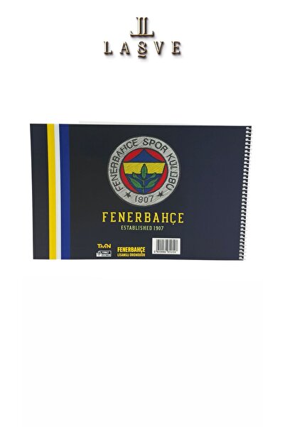 Fenerbahçe Premium Licensed Picture Notebook 17*24 New Season 15 Sheets Cardboard Cover