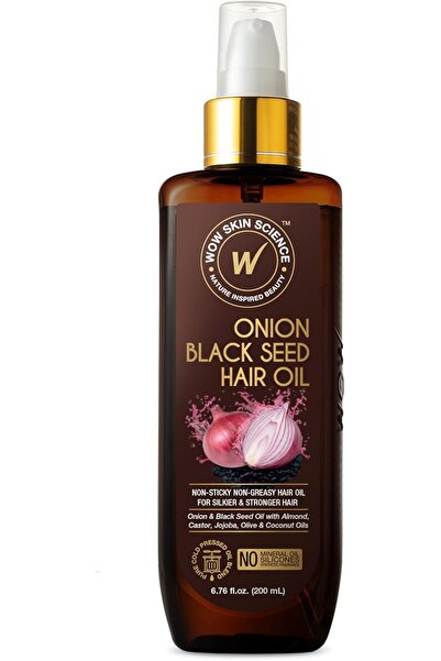 WOW Skin Science WOW Unisex Hair Oil for Thin Hair 200 ml to Prevent Hair Los...