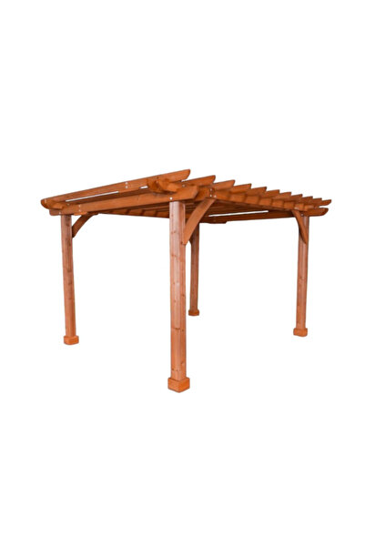 Living Accents شرفة خشبية من خشب الأرز بتصميم أنيق