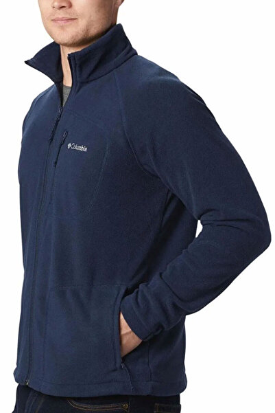 Columbia Men's Fast Trek Ii Full Zip Fleece Top - Navy Blue
