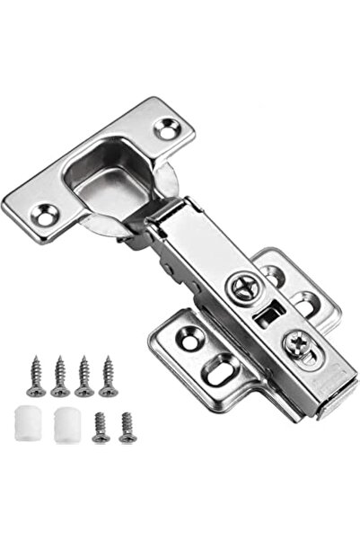 Raco Soft Close Cabinet Hinges, Multi-Way Adjustable, Pack of 2 (Full overlay A-type)