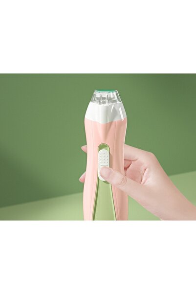 Flippy Electric Nail File for Children and Babies, ABS, 6 Accessories, LED Light, 9.5 x 6 x 17 cm, G