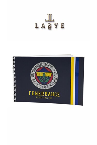 Fenerbahçe Premium Licensed Picture Notebook 17*24 New Season 15 Sheets Cardboard Cover