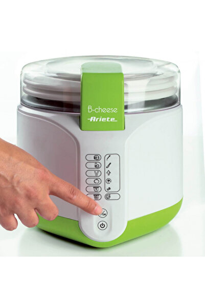 ARIETE Cheese and yogurt maker B-CHEESE 0615/00, 500W, 2 l, 6 program, 90C, 6 indicator, White/green